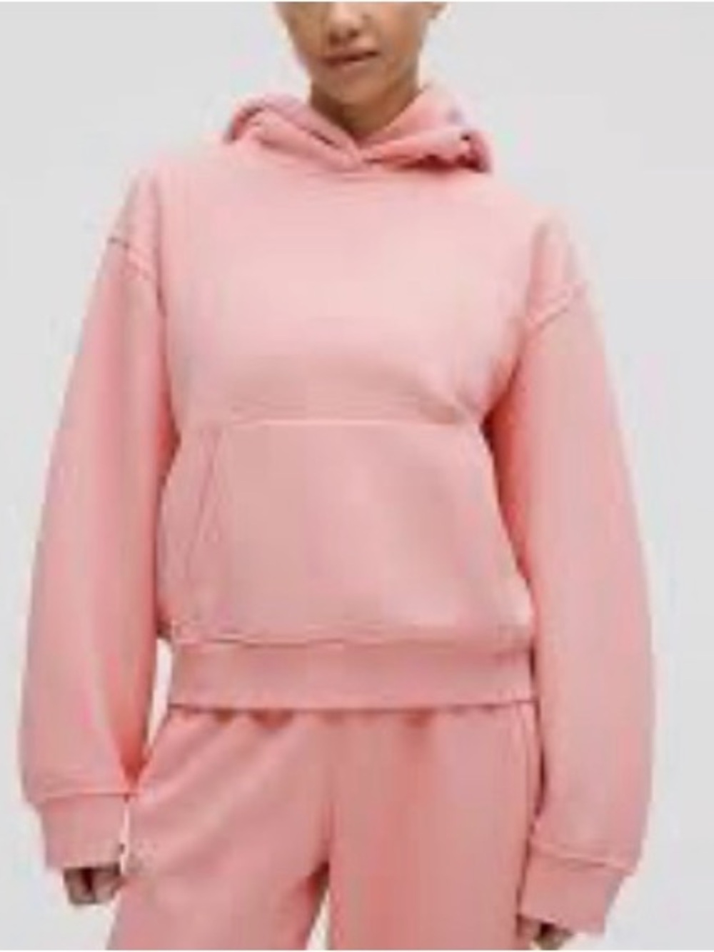 Lululemon W Steady State Oversized Hoodie Size XL Tea Rose NWT